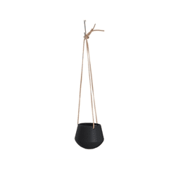 Plantenhanger Skittle zwart - small
